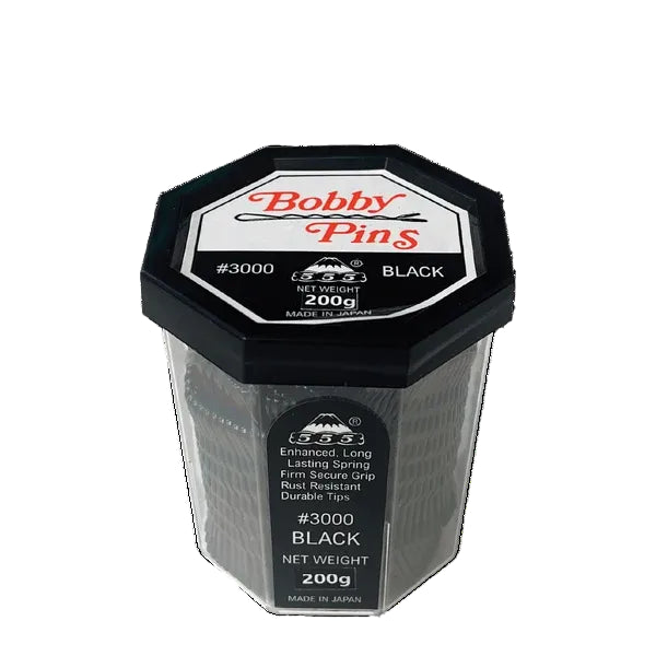 555 - Standard Bobby Pins 2" Black