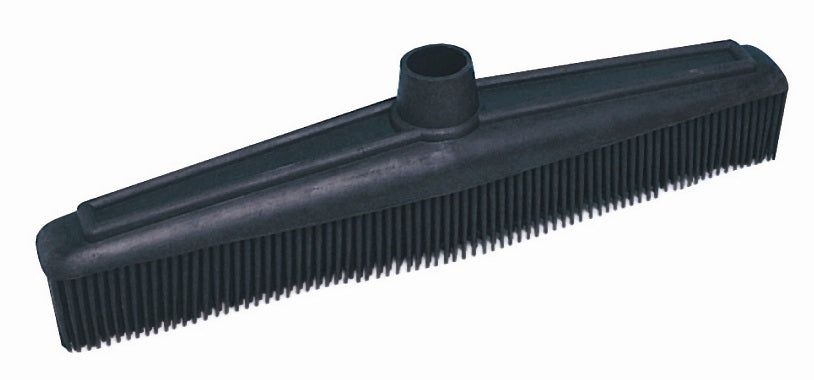 Rubber Broom Head - Black