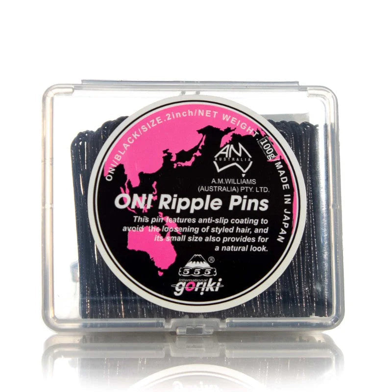 555 - Oni Ripple Pins 2" Black 100g