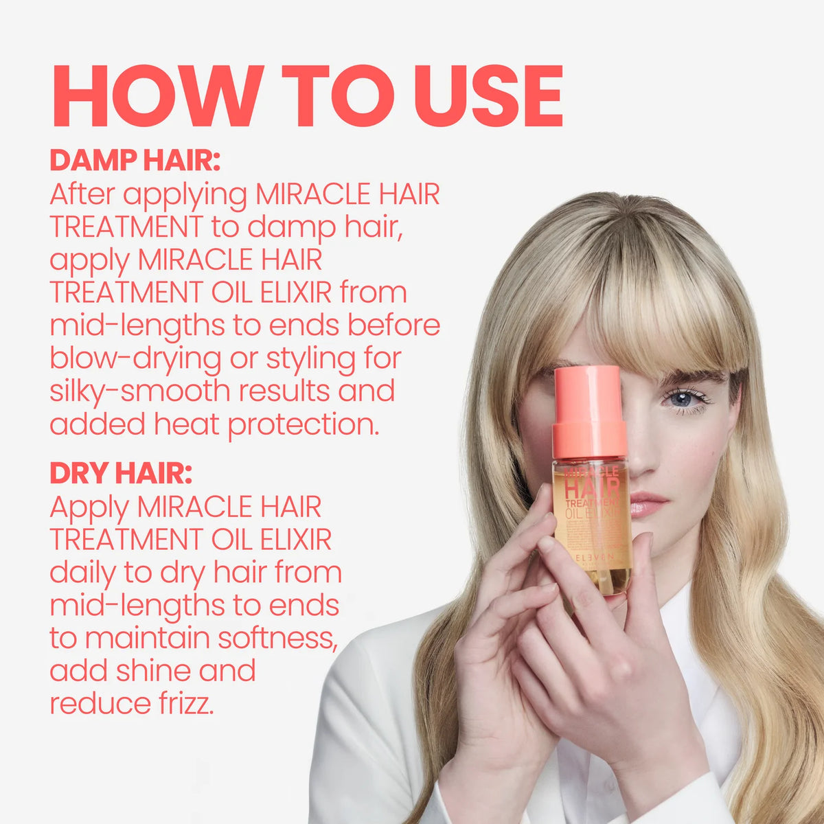 Eleven Australia - Miracle Hair Treatment Oil Elixir 100ml