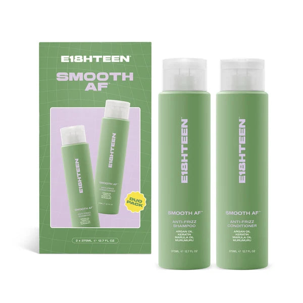 E18HTEEN - Smooth AF Anti-Frizz Duo Pack 375ml