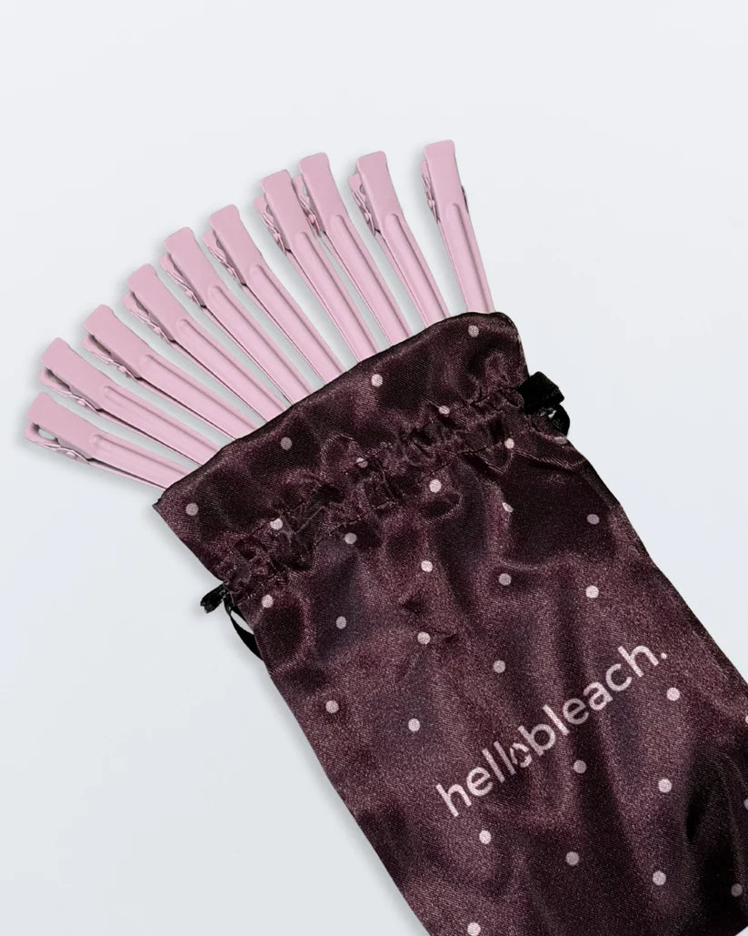 Hello Bleach - L/XL Thermal Hair Rollers "Burgundy"