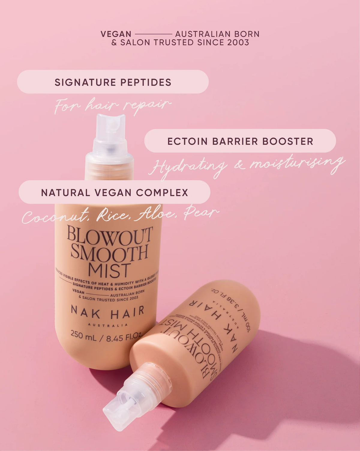 Nak Signature - Blowout Smooth Mist 100ml Travel Size