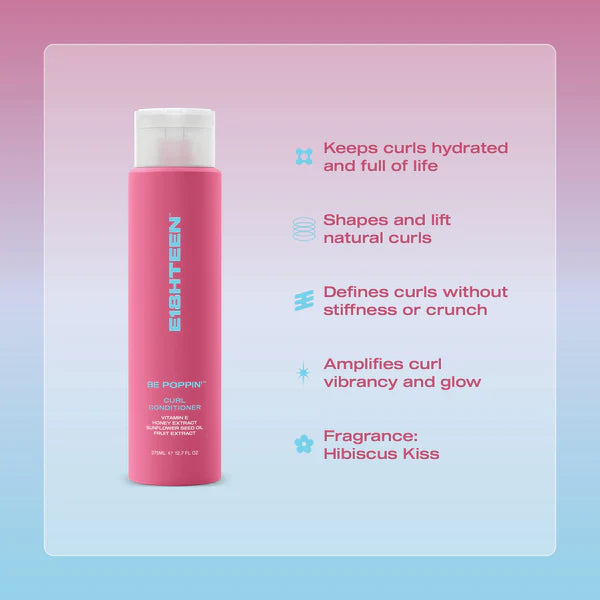 E18HTEEN - Be Poppin' Curl Conditioner 375ml