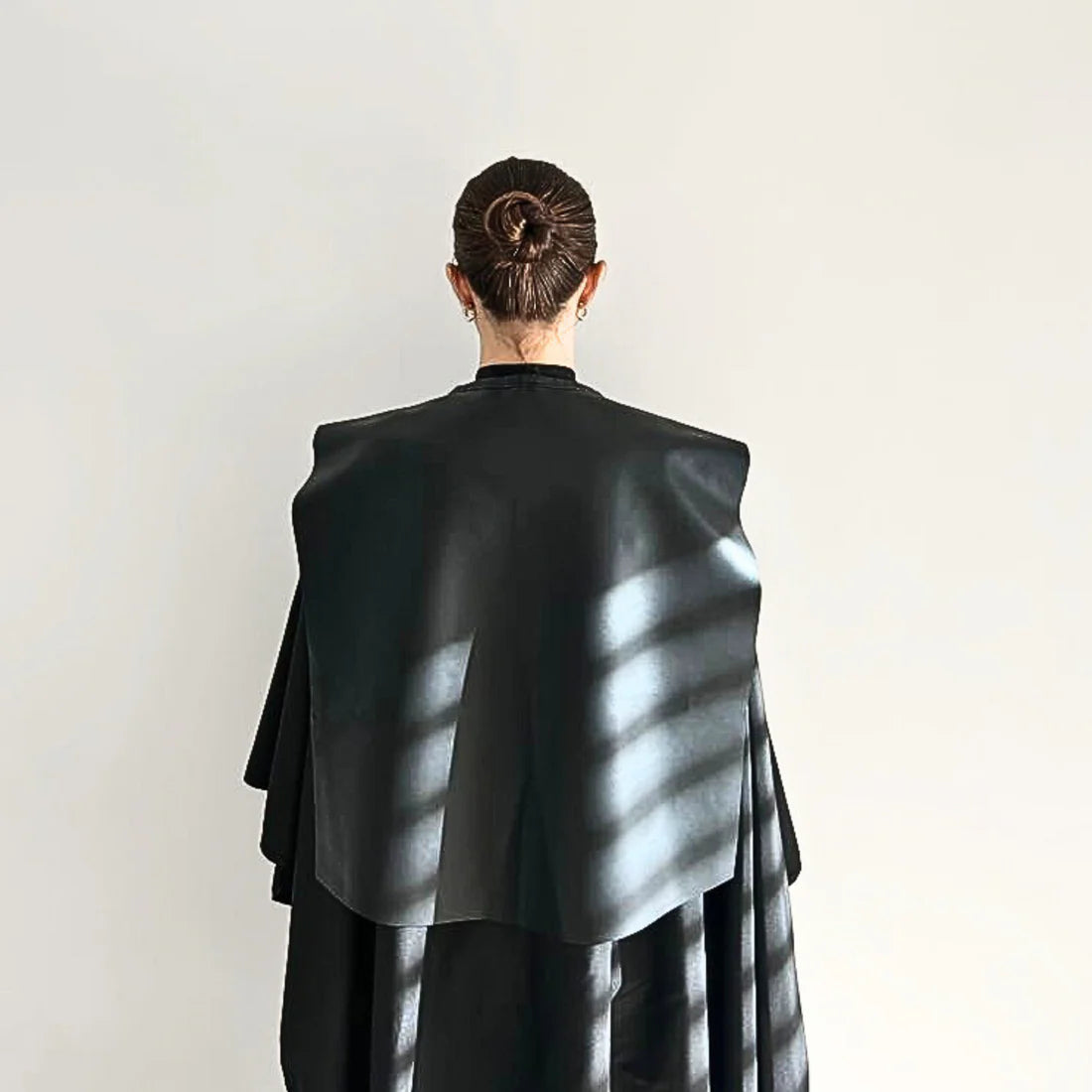Hello Bleach - Vegan Leather Cape "Black"