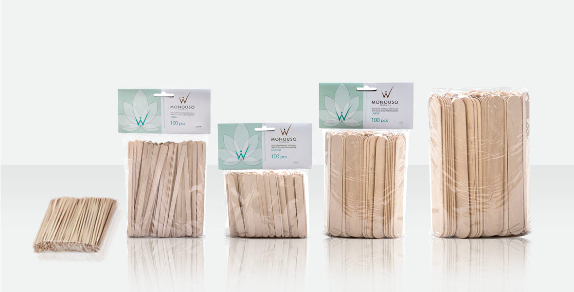 Wooden Spatulas - Medium 100pk