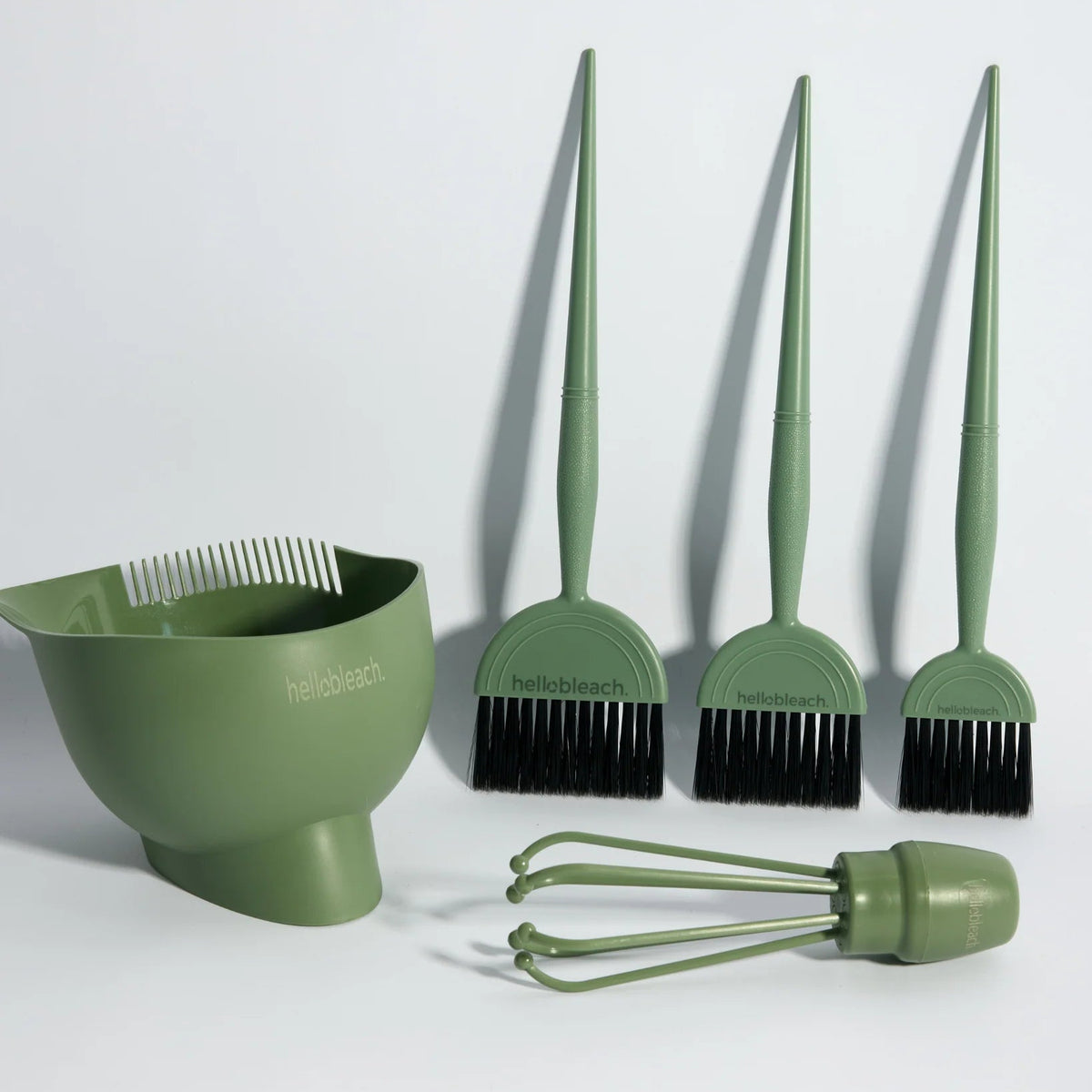 Hello Bleach - Deep Tint Bowl w Teeth "Forest"
