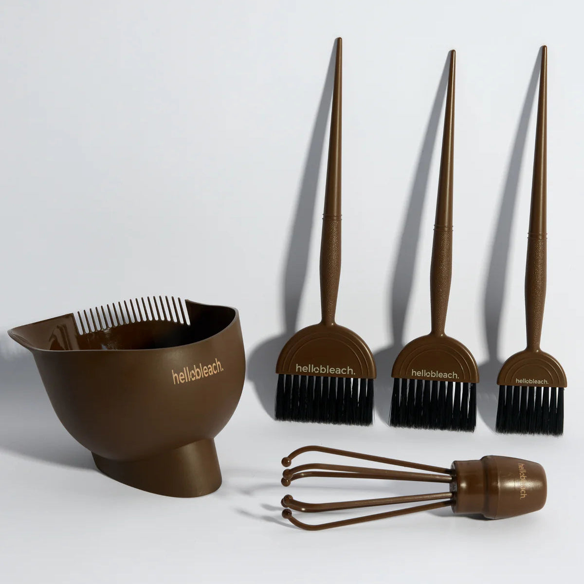 Hello Bleach - Deep Tint Bowl w Teeth "Walnut"