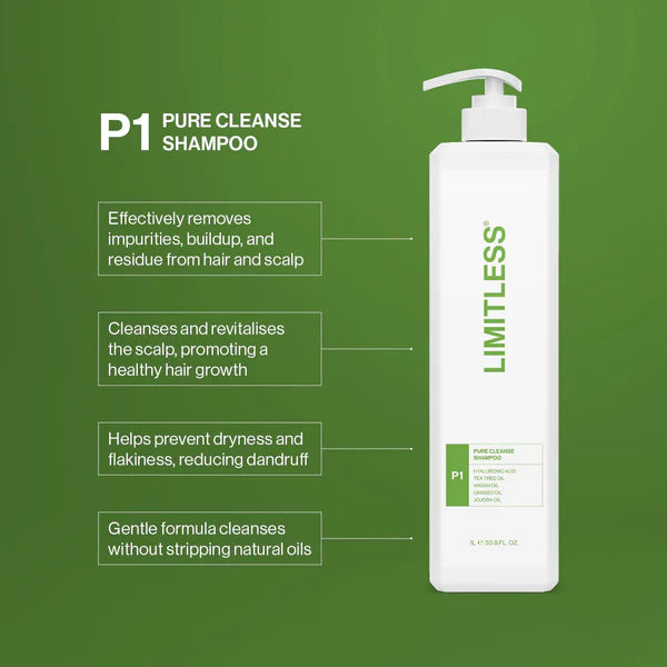 Limitless - P1 Pure Cleanse Shampoo 1000ml
