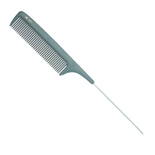 Leader Professional - Metal Tail Comb #257 Black