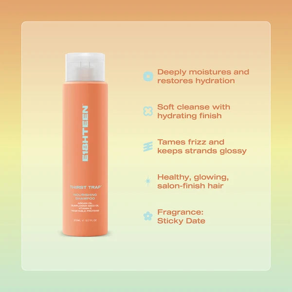 E18HTEEN - Thirst Trap Nourishing Shampoo 375ml