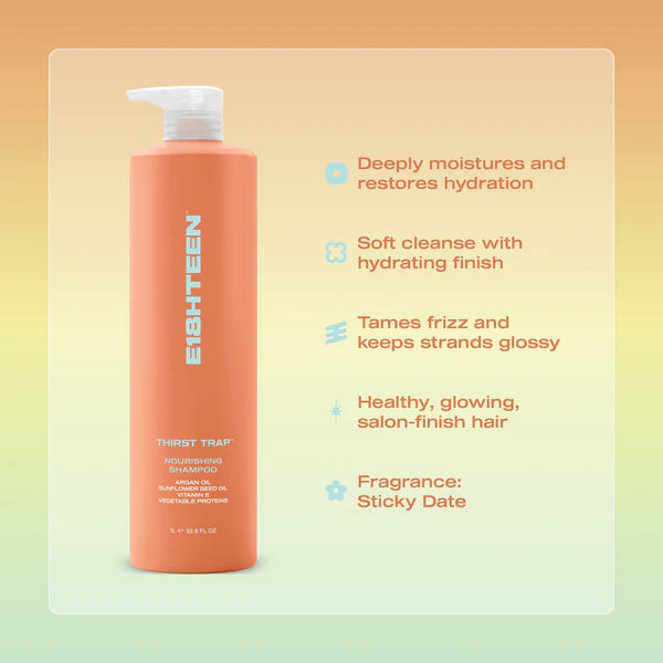 E18HTEEN - Thirst Trap Nourishing Shampoo 1000ml