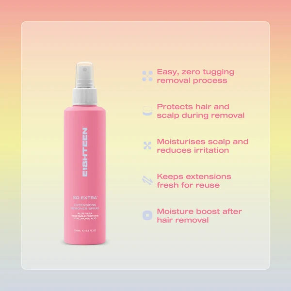E18HTEEN - So Extra Extensions Remover Spray 200ml