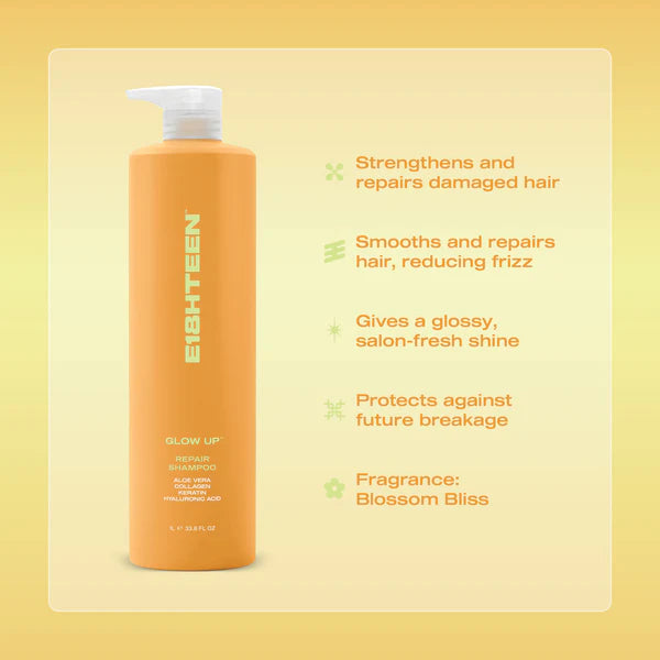 E18HTEEN - Glow Up Repair Shampoo 1000ml