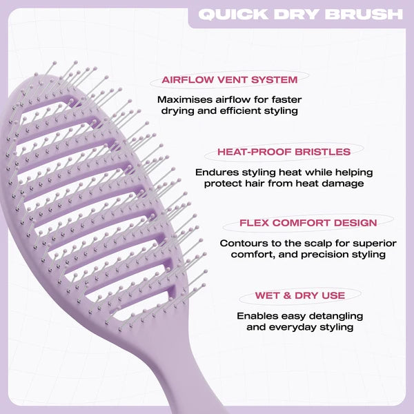E18HTEEN - Quick Dry Brush Light Mode Violet