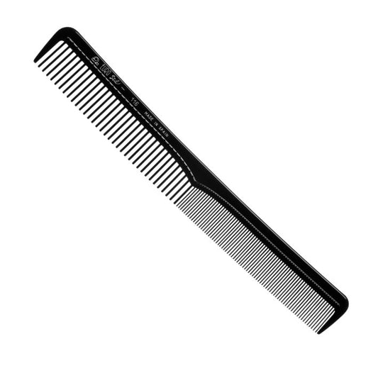 EuroStil - Extra Long Cutting Comb #116 - Black