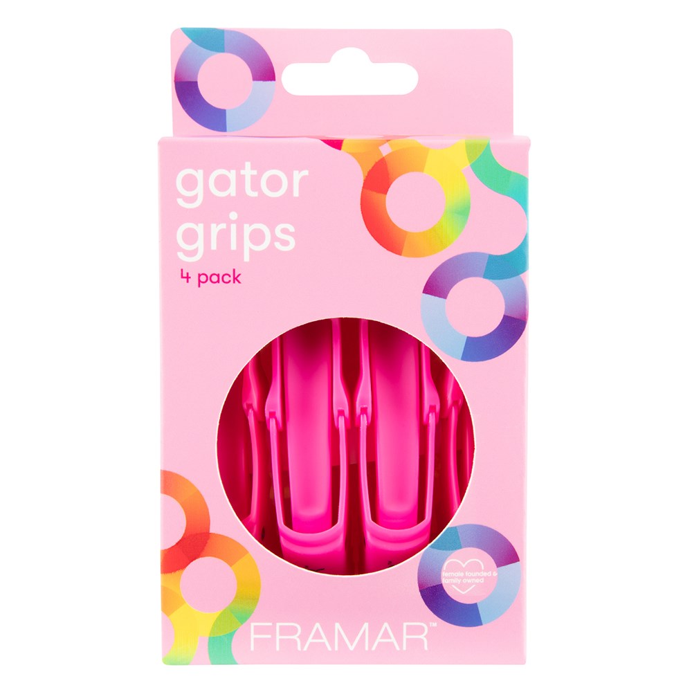 Framar - Gator Grips "Pink" 4pc