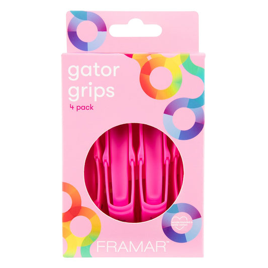 Framar - Gator Grips "Pink" 4pc