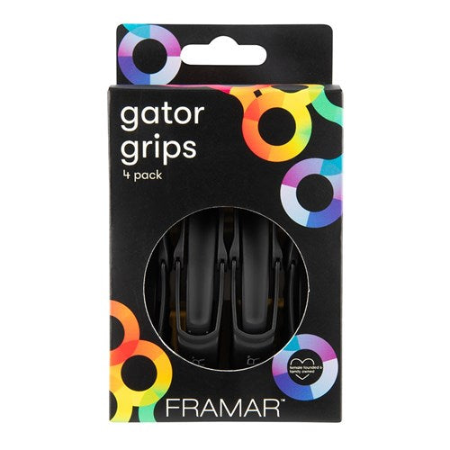 Framar - Gator Grips "Black" 4pc