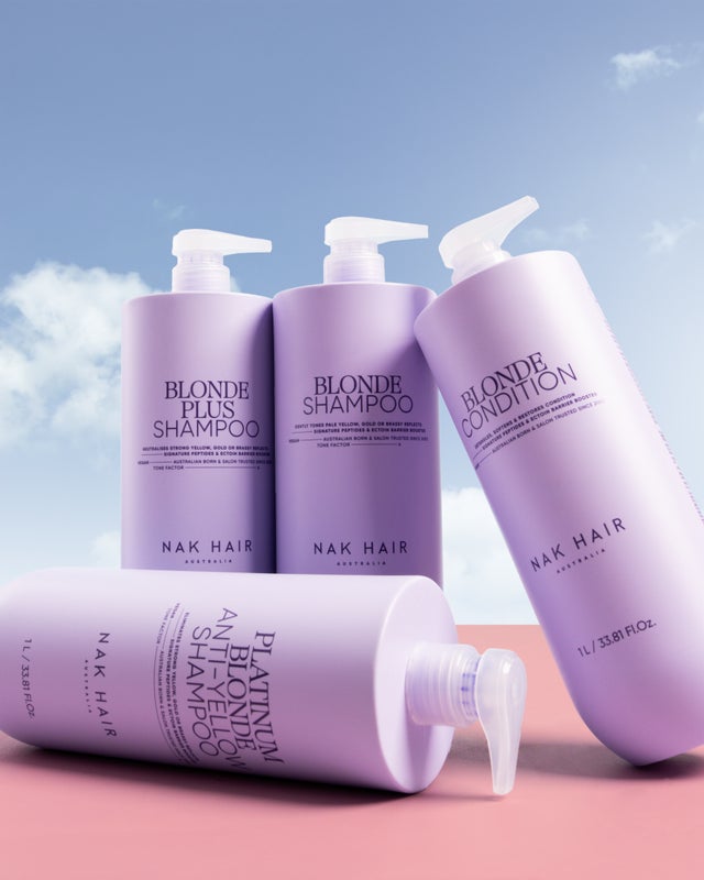 Nak Signature - Blonde Plus Shampoo 1000ml