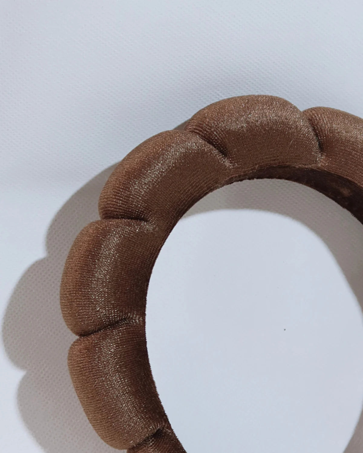 Hello Bleach - Scalloped Headband "Walnut"