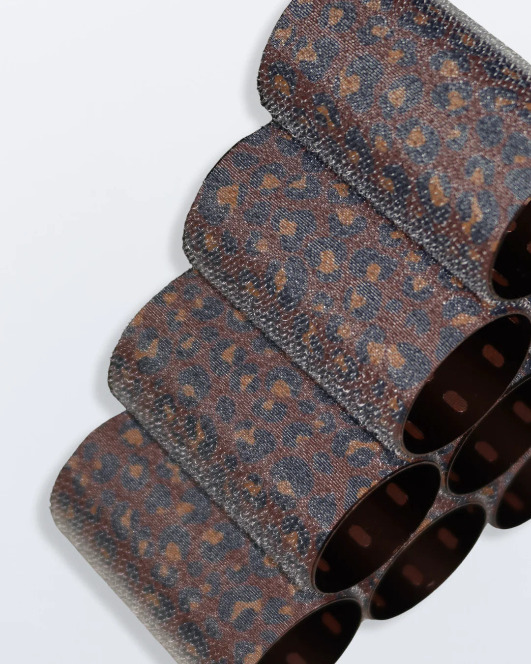 Hello Bleach - Large Thermal Hair Rollers "Vintage Leopard"