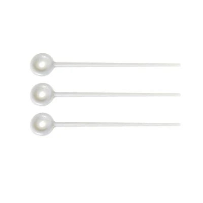 Plastic Roller Pins 100pk - White