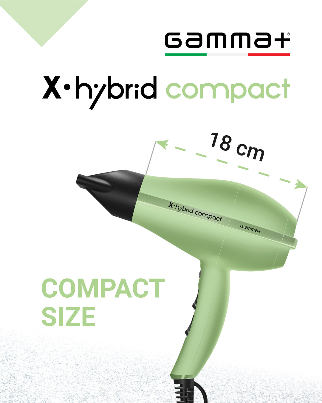 Gamma+ X-Hybrid Compact Dryer - Green