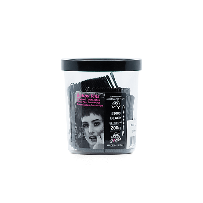 555 - Standard Bobby Pins 2" Black