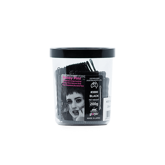 555 - Standard Bobby Pins 2" Black