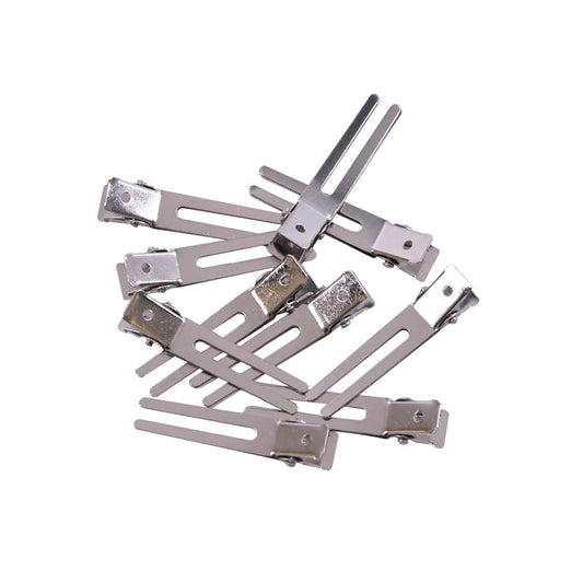 Metal Double Prong Dinky Clips 25pk