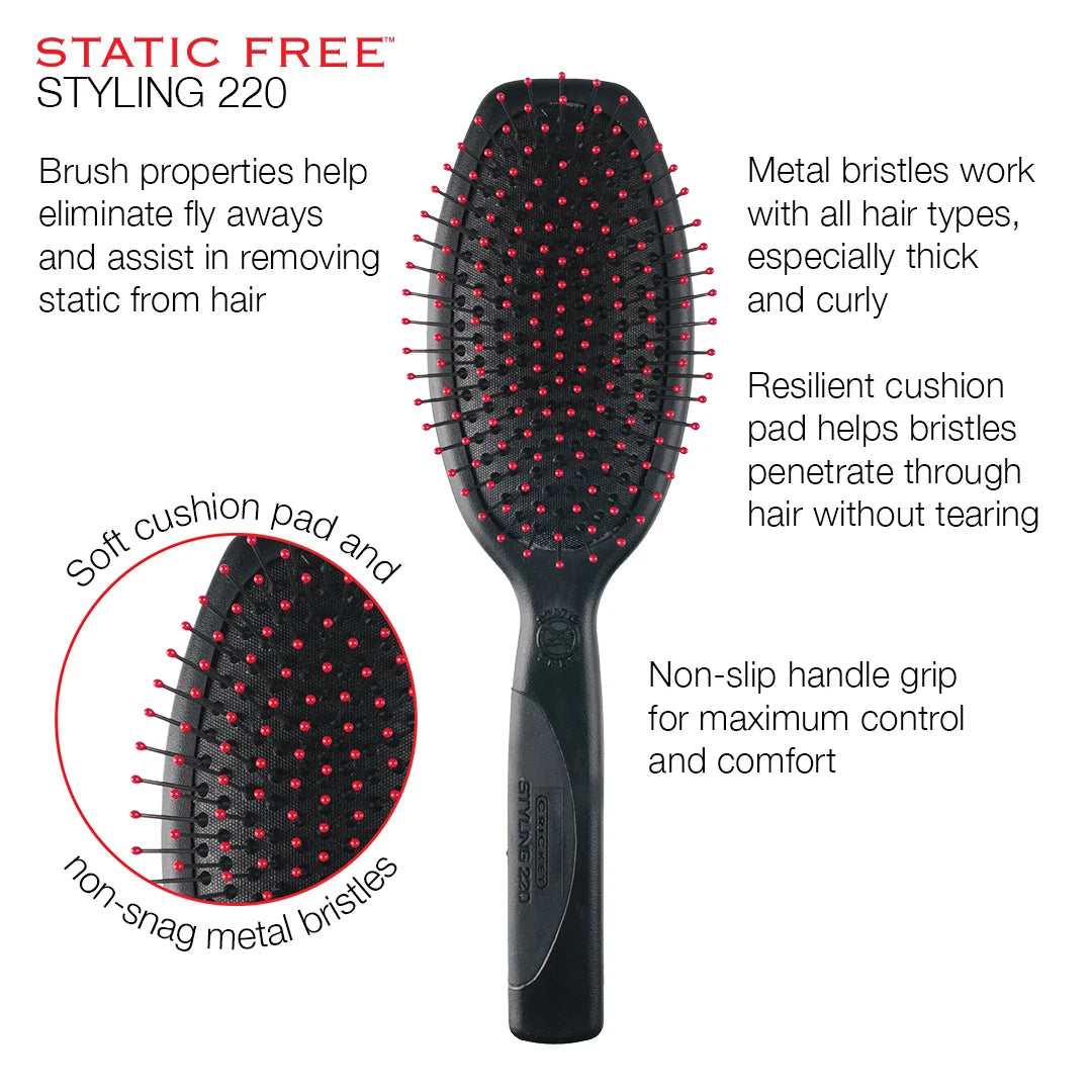 Cricket - Static Free Styling Brush