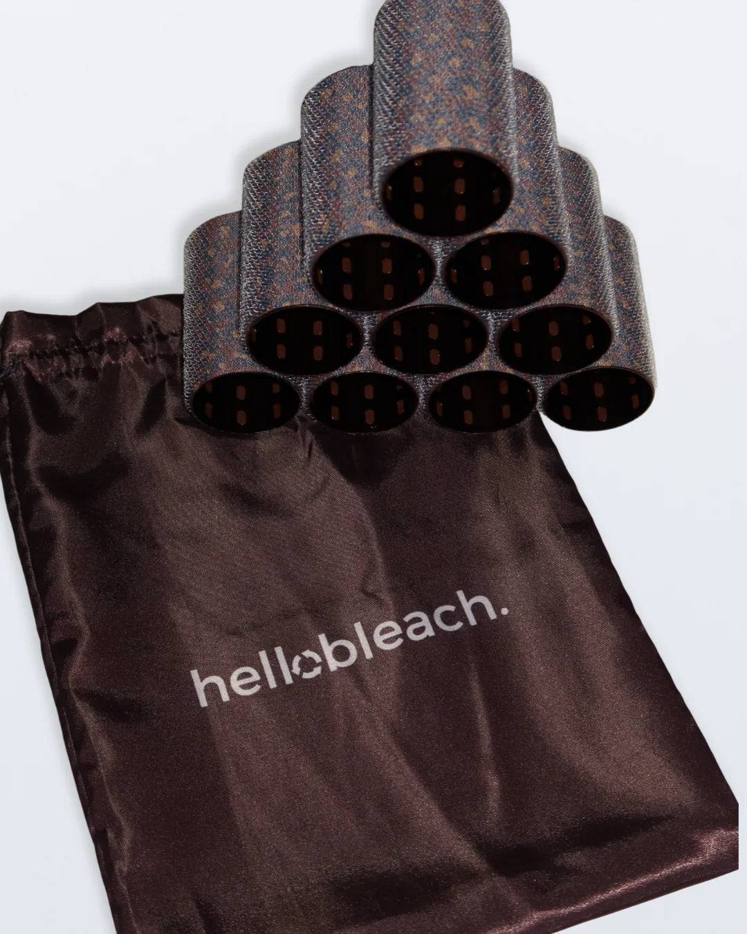 Hello Bleach - Large Thermal Hair Rollers "Vintage Leopard"