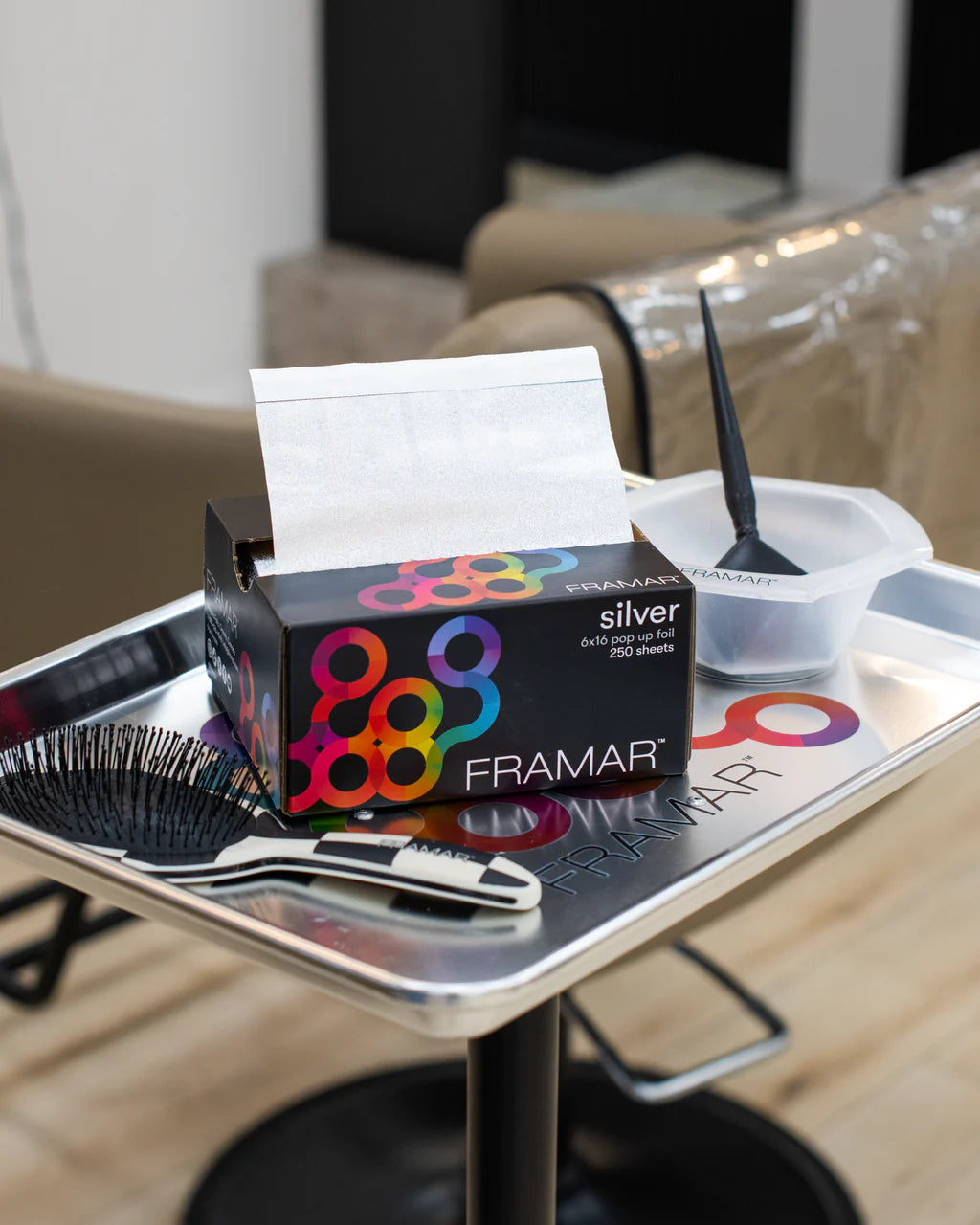 Framar - 6x16" Pop Up Foil "Silver" 250 Sheets