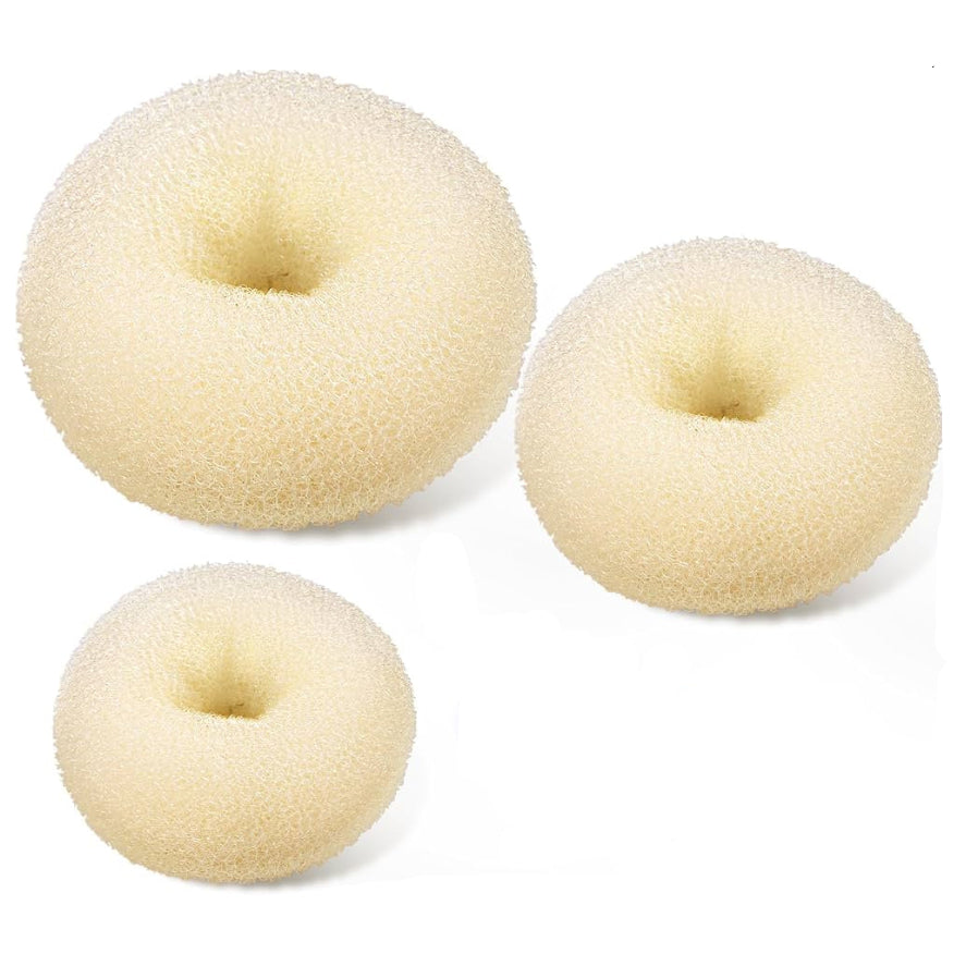 Hair Donut 3pc Set - Blonde