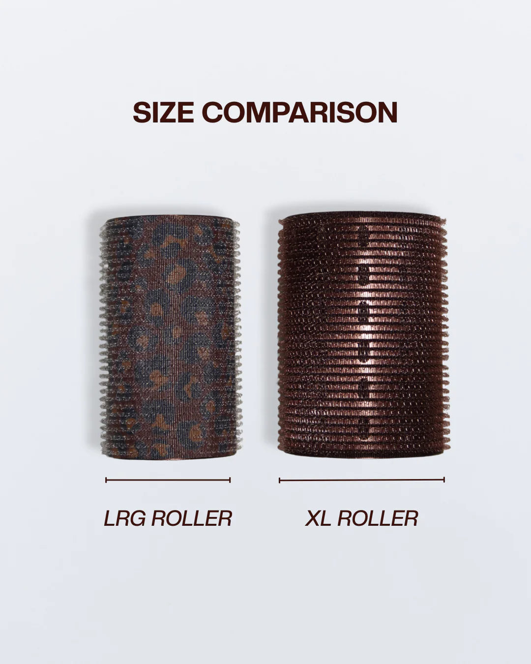 Hello Bleach - Large Thermal Hair Rollers "Vintage Leopard"