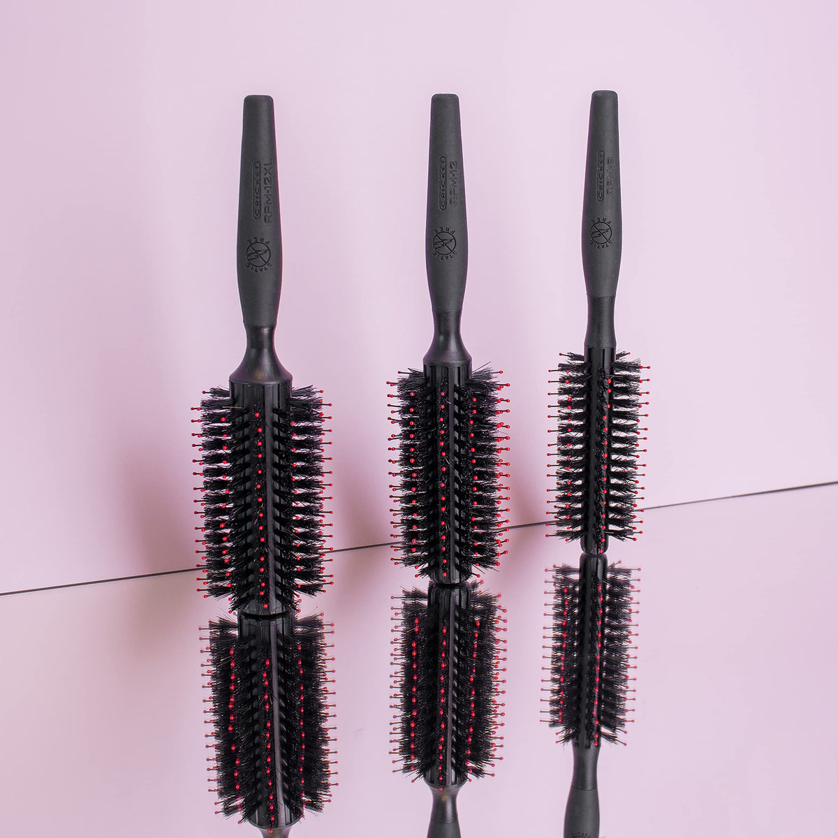 Cricket - Static Free RPM 12XL Row Deluxe Boar Brush