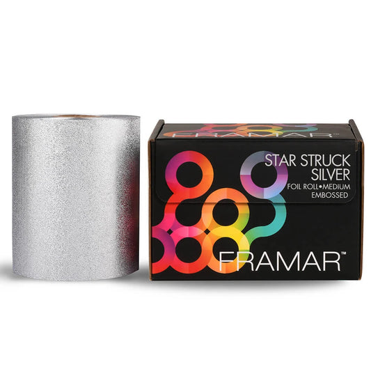Framar - Embossed Roll Medium "Star Struck Silver" 320ft