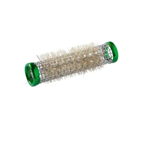 Metal Brush Rollers 15mm 12pk - Green