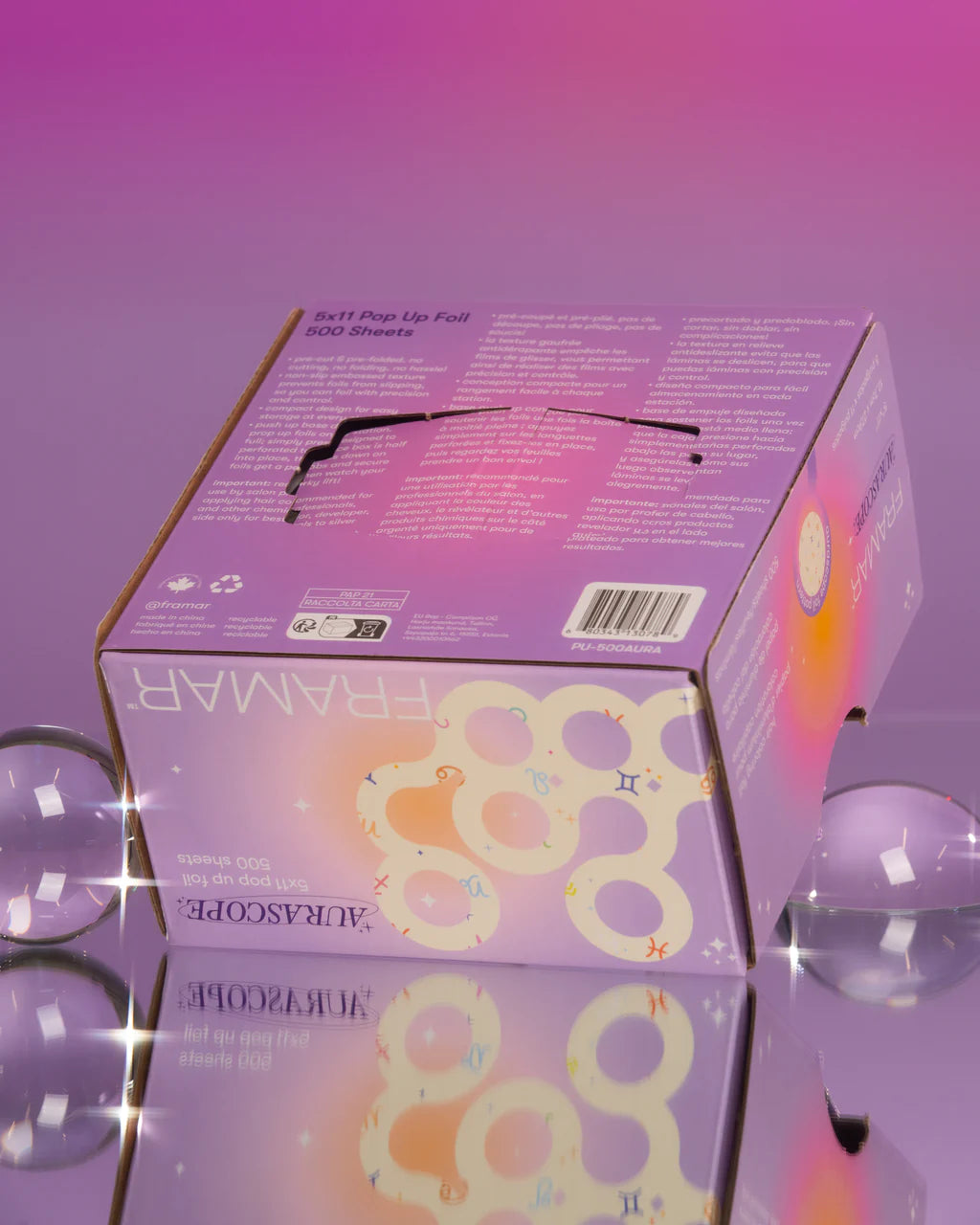 Framar - 5x11" Pop Up Foil "Aurascope" 500 Sheets