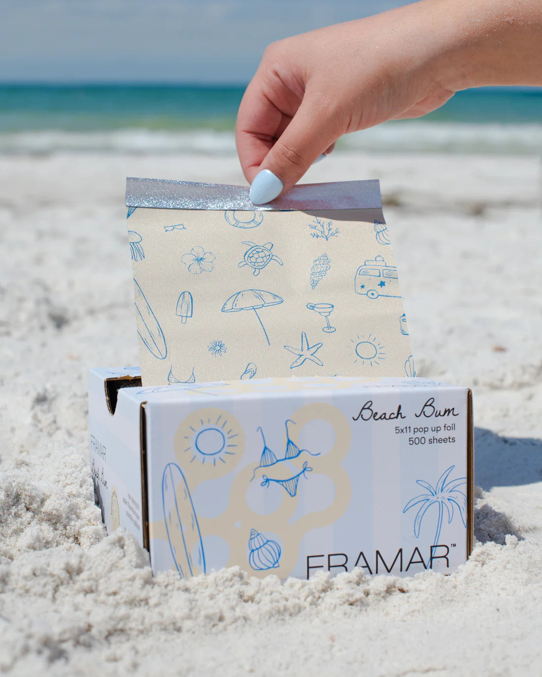 Framar - 5x11" Pop Up Foil "Beach Bum" 500 Sheets
