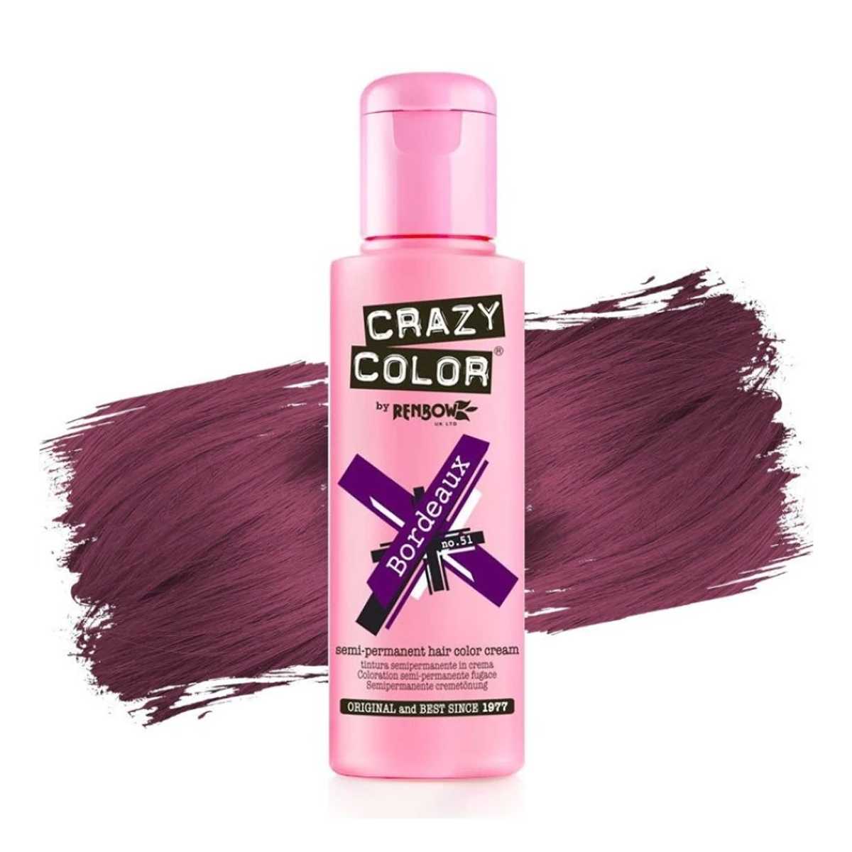 Crazy Color – Bordeaux 100ml
