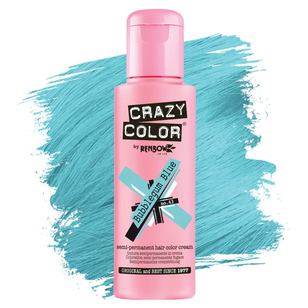 Crazy Color – Bubblegum Blue 100ml