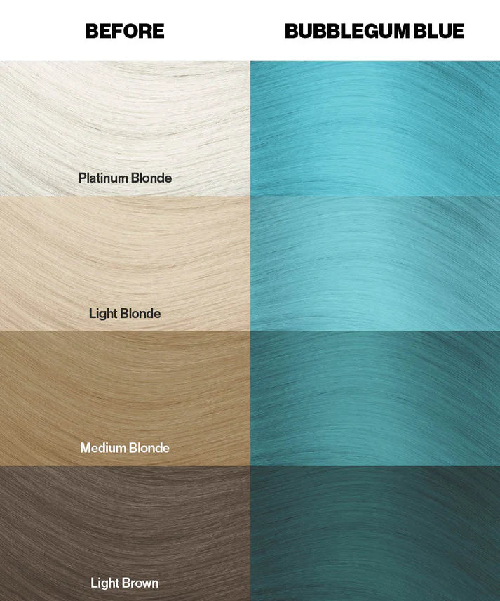 Crazy Color – Bubblegum Blue 100ml