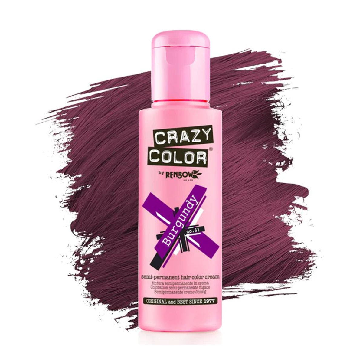 Crazy Color – Burgundy 100ml