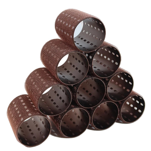 Hello Bleach - XL Thermal Hair Rollers Walnut