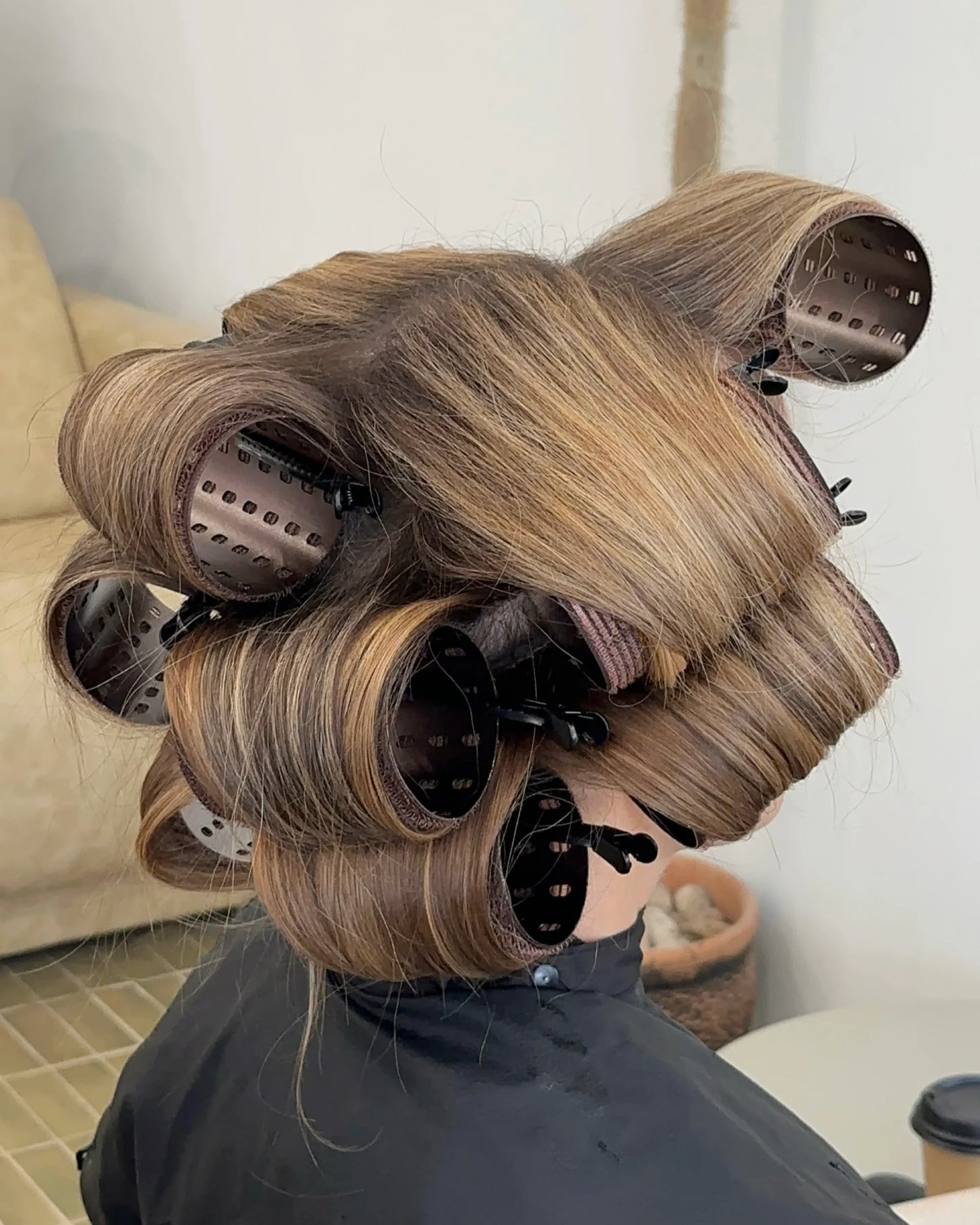 Hello Bleach - XL Thermal Hair Rollers Walnut