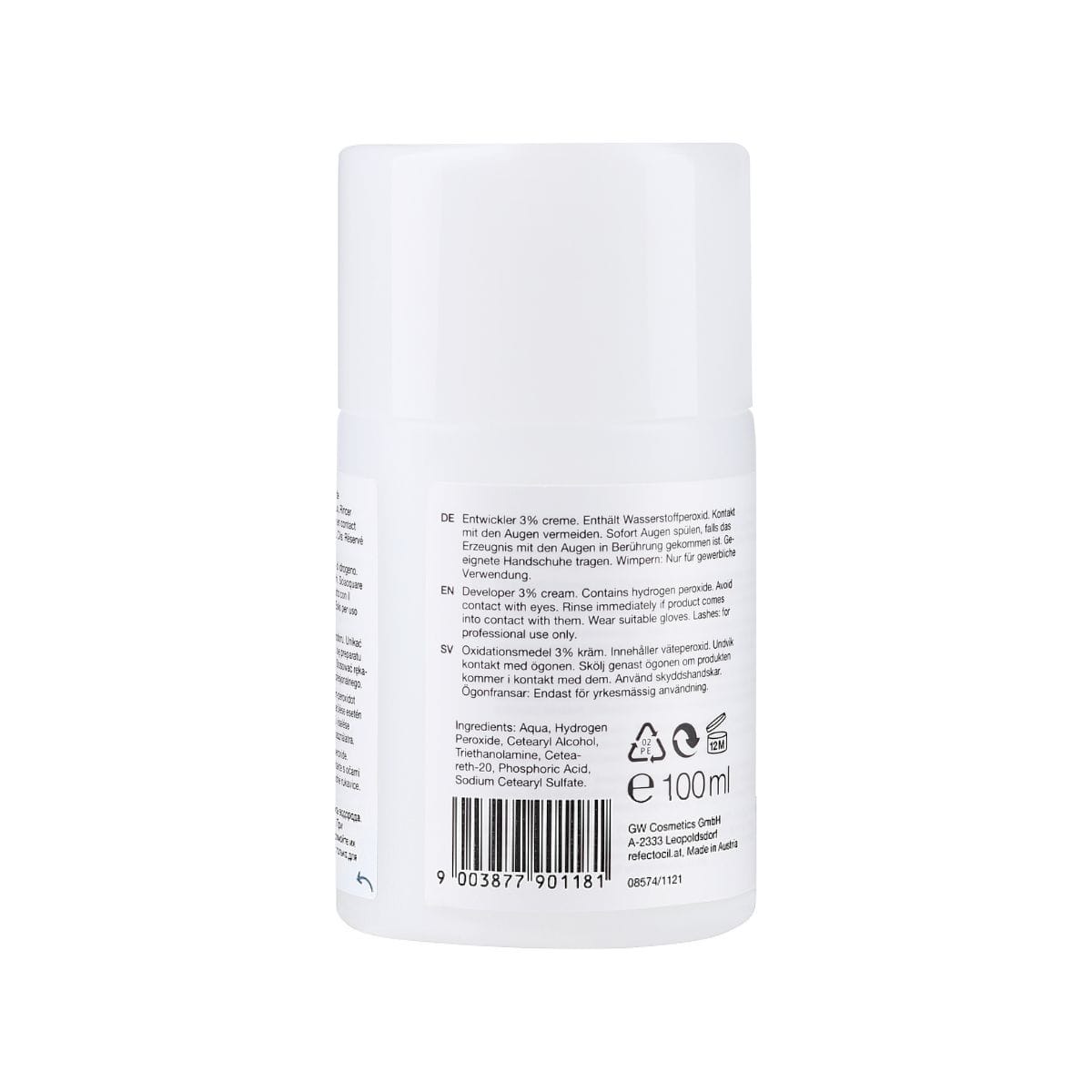 RefectoCil - Cream Oxidant 3% Peroxide Developer