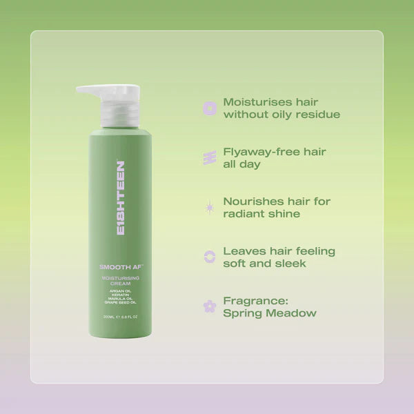 E18HTEEN - Smooth AF Moisturising Cream 200ml