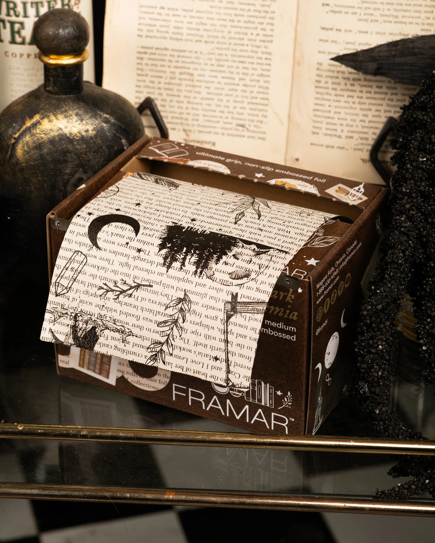 Framar - 5x11" Pop Up Foil "Dark Acedemia" 500 Sheets